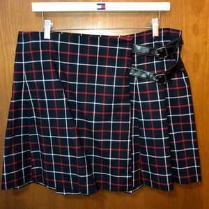 Tommy Hilfiger Plaid Mini Skirt